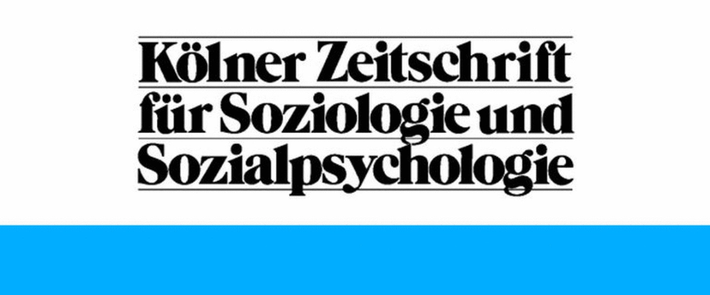 Cologne Journal of Sociology and Social Psychology