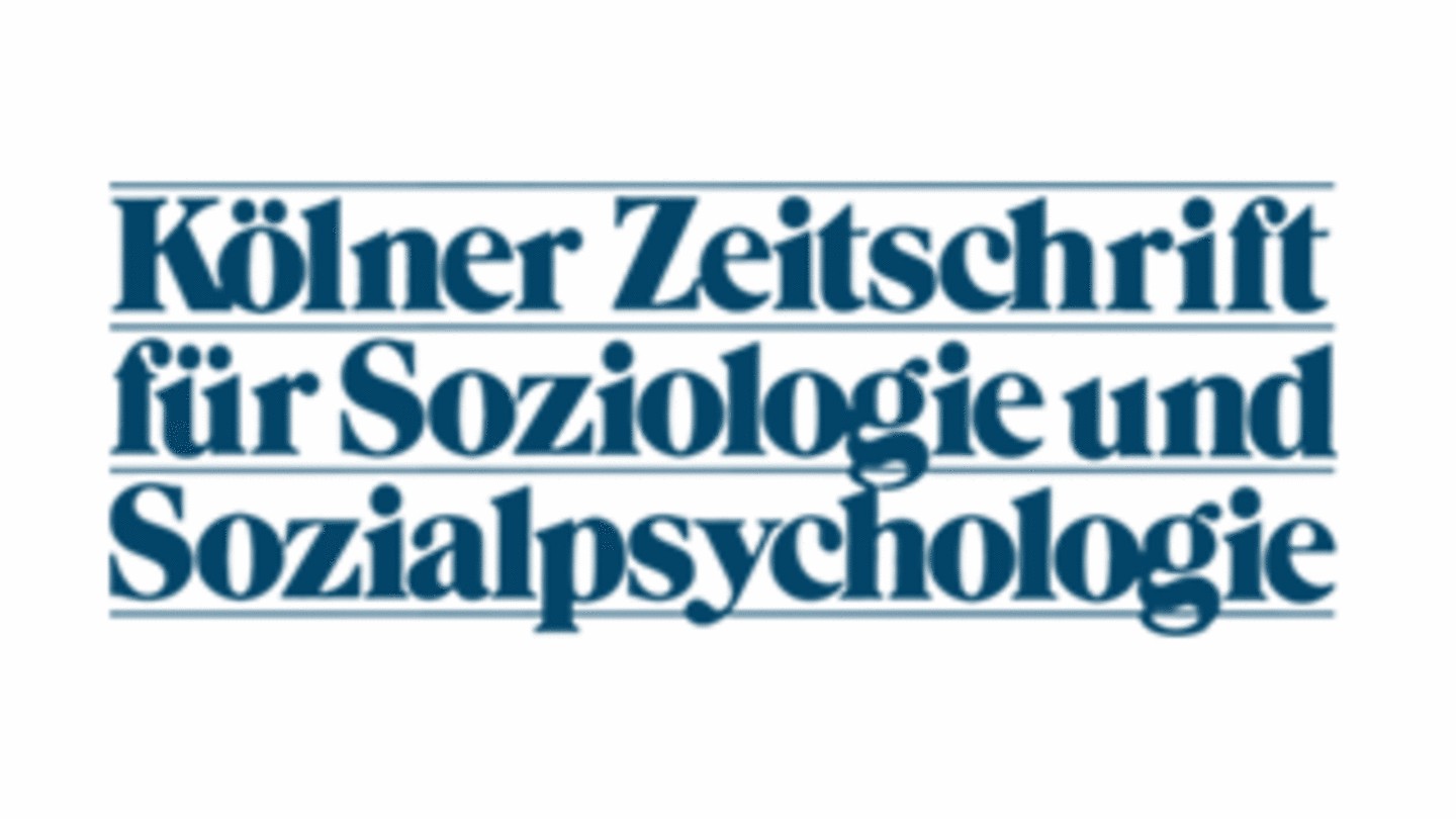 Kölner Zeitschrift für Soziologie und Sozialpsychologie (KzfSS)